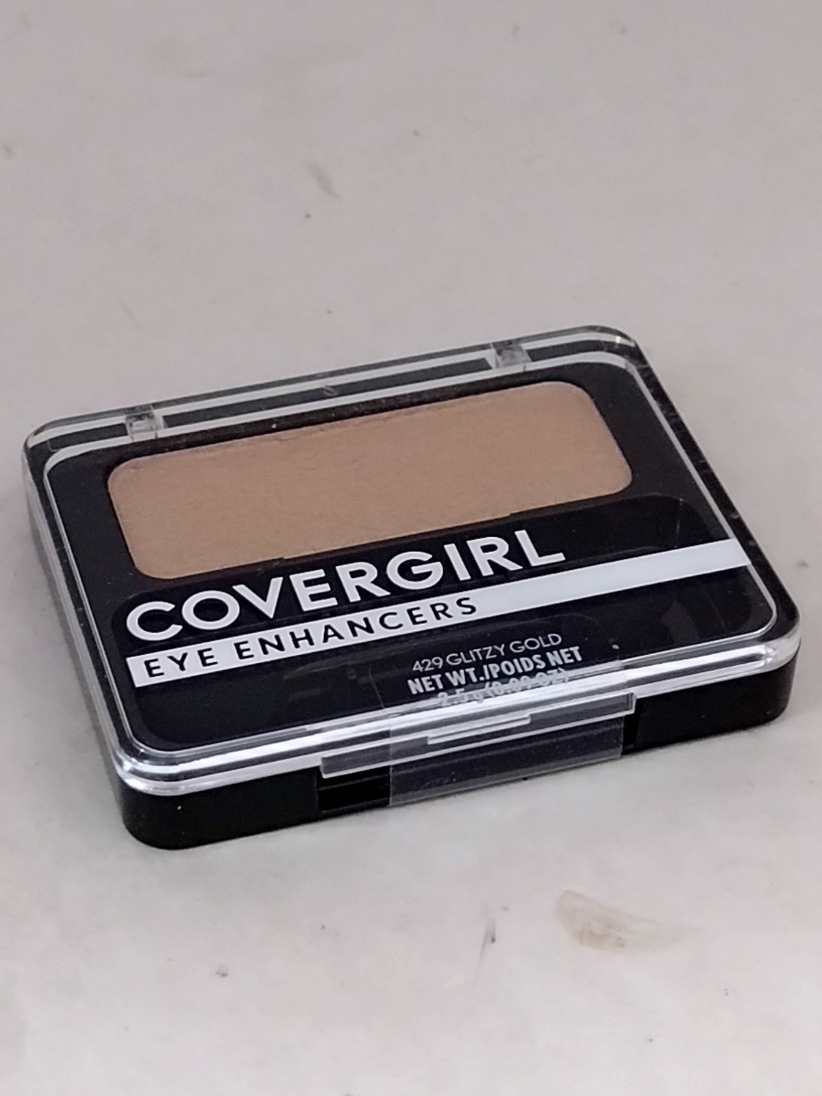 CoverGirl EYE ENHANCERS Single Pressed Powder Eyeshadow 429 GLITZY GOLD 0.09 oz