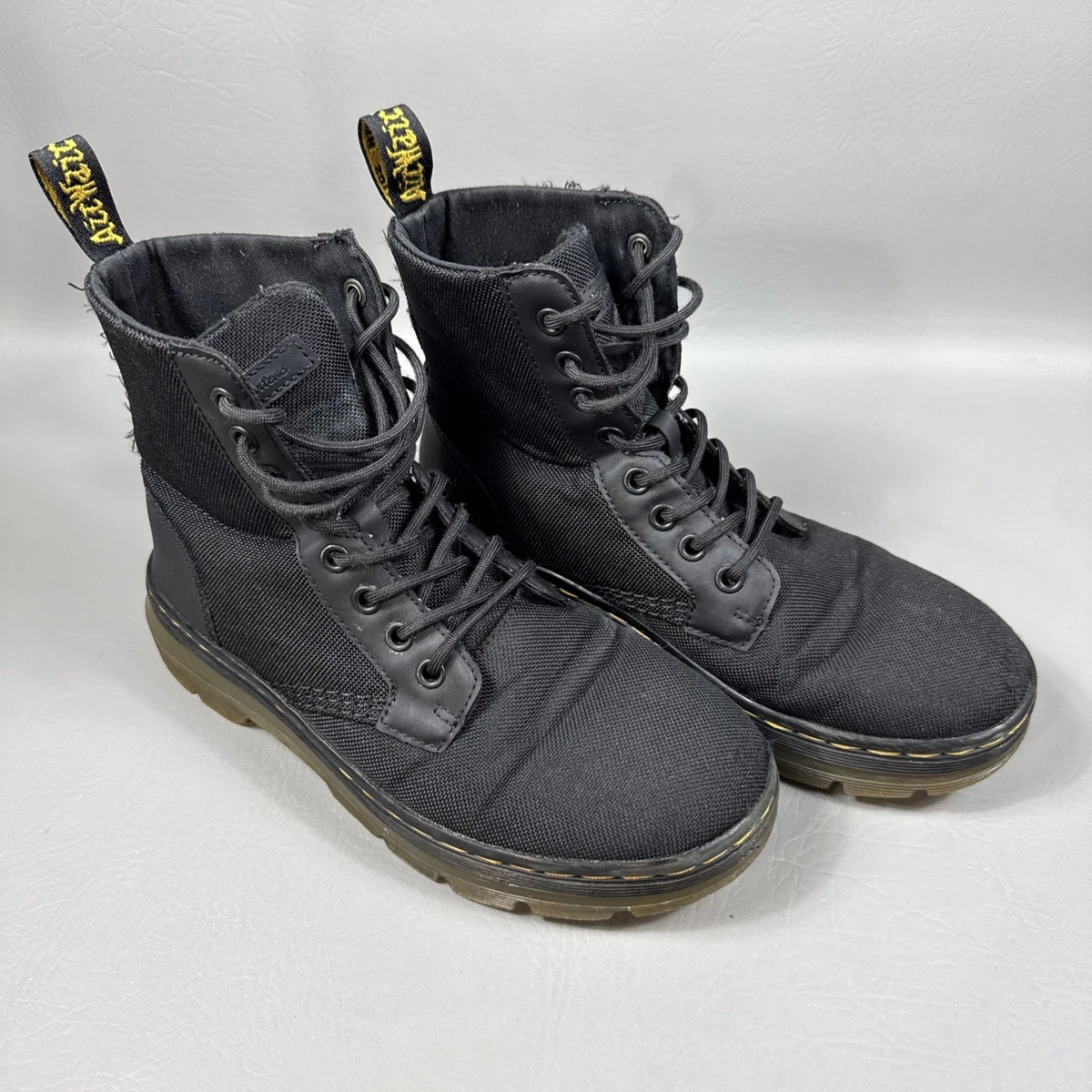 Black Dr. Martens Nylon Boots for Men for Sale | Shop New 