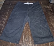 Women's Lee Comfort Fit Sz 14 Black Capris