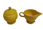 Fiesta Fiestaware Sunflower Creamer And Sugar Bowl