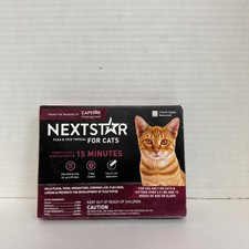 Nextstar Flea And Tick Prevention For Cats, Repellent And Control, Fast Acting