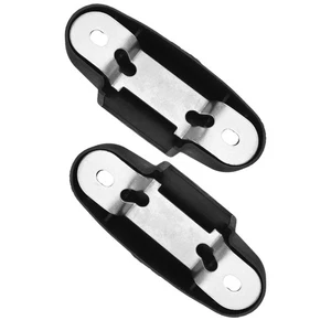 2pcs Office Chair Backrest Bracket - Ergonomic Waist Support Fastener