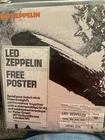 Led Zeppelin I ticket and flyer -  Early Reissue LP