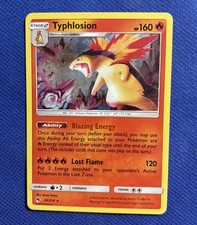 2018 Typhlosion Holo Rare Lost Thunder 42/214 Pokemon Card - NM on eBay