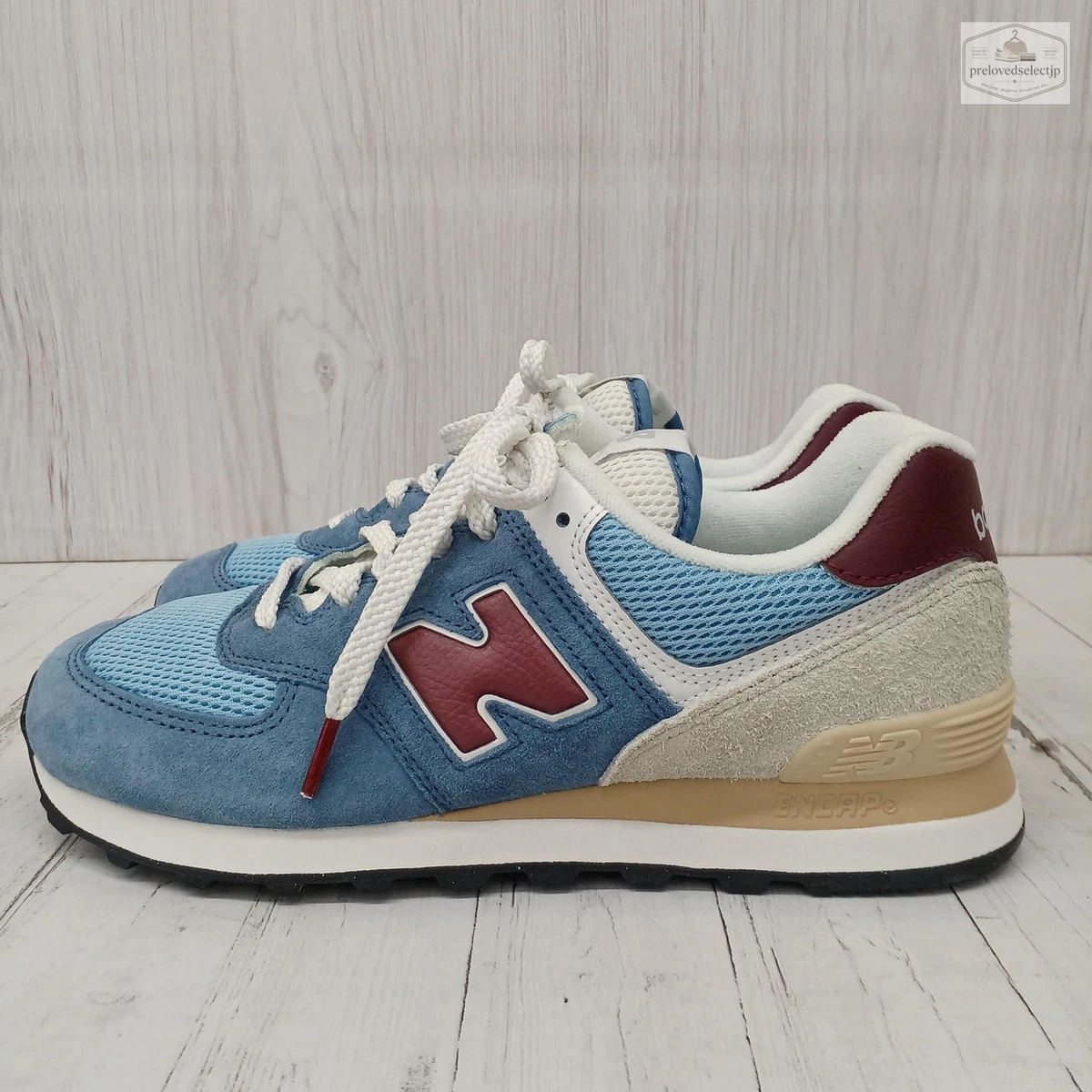 NEW BALANCE U574SPR Zapatillas Hombre Azul Talla Caja Incluida JP 26cm
