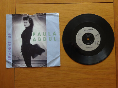 Paula Abdul Straight Up Including Power Mix Version 7'' 1989 Electronic House Pop