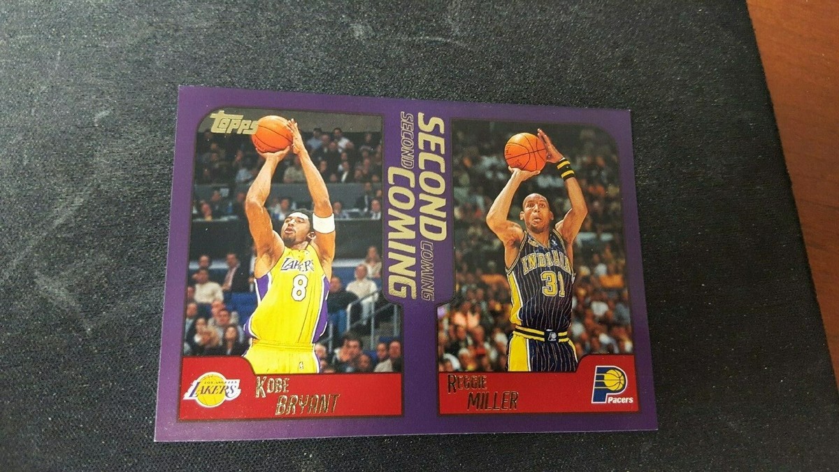 【中古美品】希少  KOBE2 AllStar 2000年台前半品 2000 Topps Second Coming Kobe Bryant Reggie Miller #292! | eBay