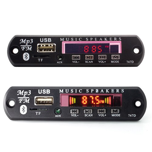 Bluetooth 5.0 MP3 Player Decoder Board FM Radio USB 3,5 mm Module AUX Bluetoo-*- - Photo 6/10