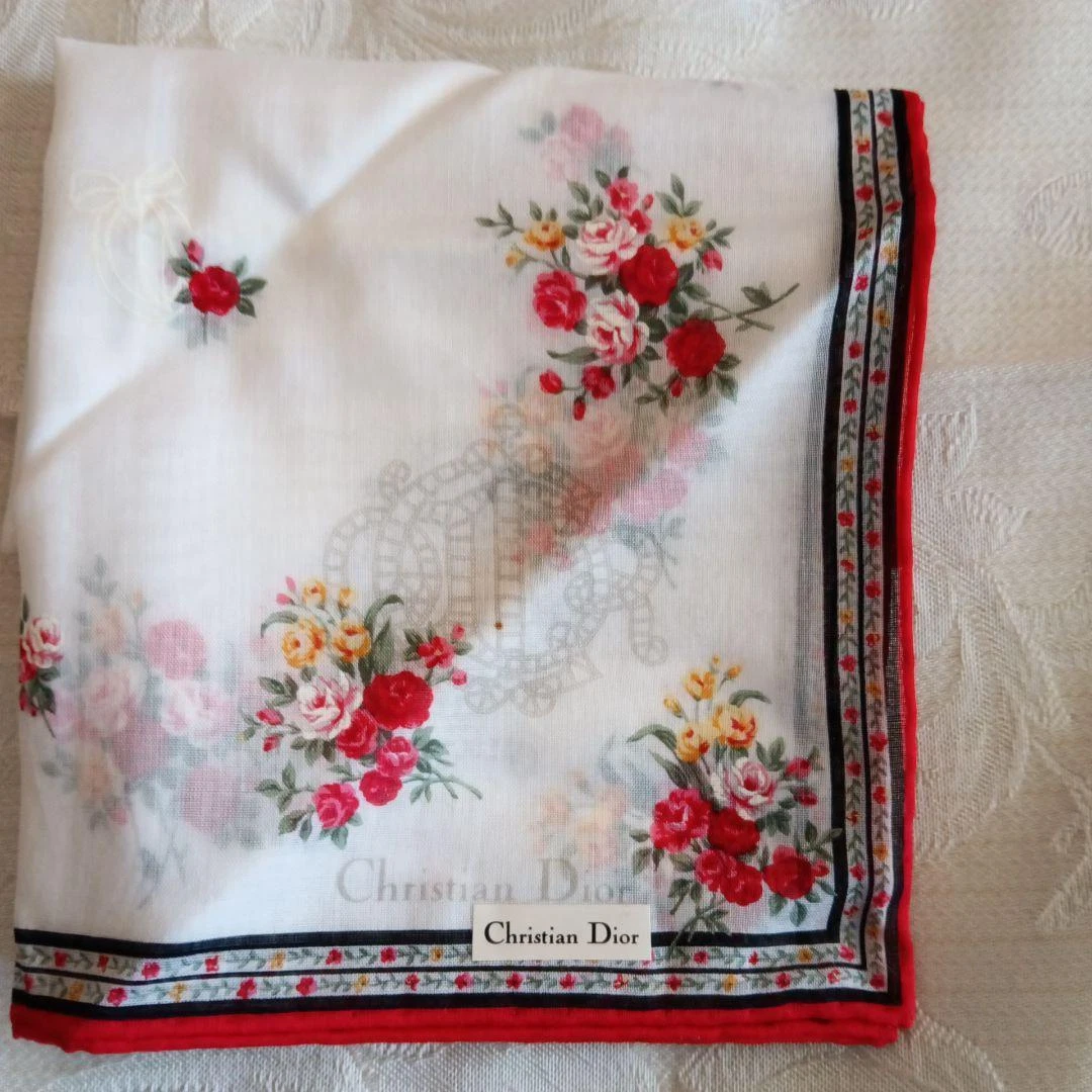 Mouchoir Christian Dior coton 48 cm 18
