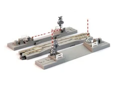 Kato 20-027-1 N Scale 124mm (4 7/8") Crossing Gate & Re-Railer Track New in Pack