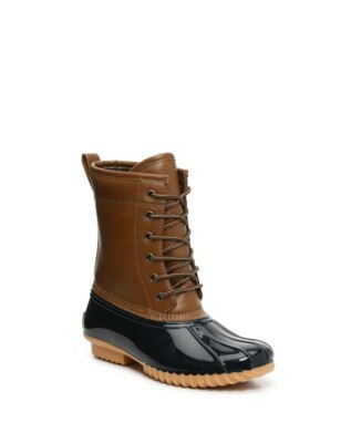 The Original Duck Boot by Sporto Ariel Lace Up Duck Rain