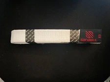 Sanabul Brazilian Jiu Jitsu BJJ Belt, with Sleeve Bar for Ranking Stripes K3
