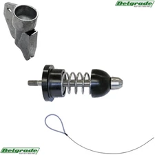 Hood Latch Receptacle, Pin Assembly & Release Lanyard Kit for Peterbilt 387