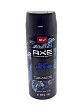 Axe Fine Fragrance Collection Premium Body Spray 4oz Blue Lavender Mint + Amber