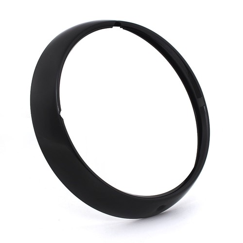 7" Headlight Trim Ring Black Fit For Harley Touring Electra Street Glide Bezel - Picture 11 of 14