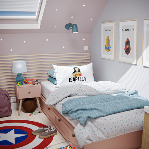 Customised Superhero Pillow Case Cushion Cover Personalised Gifts for Kids - Picture 21 of 96