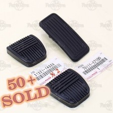 Oem Genuine Toyota Supra Jza80 Accelerator Clutch Brake Pedal Pad Set Rubber