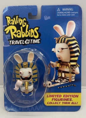 Raving Rabbids ''Travel in Time'' Pharaoh Collectible Figurines 2010