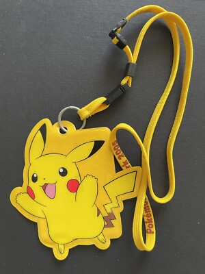 Pikachu Pokepark Pokémon Park 2005 Card Holder Lanyard Japanese 