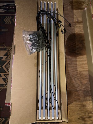 I2Systems 10-Pack! Indoor LED Linear Lighting System 48  with Shelf clips