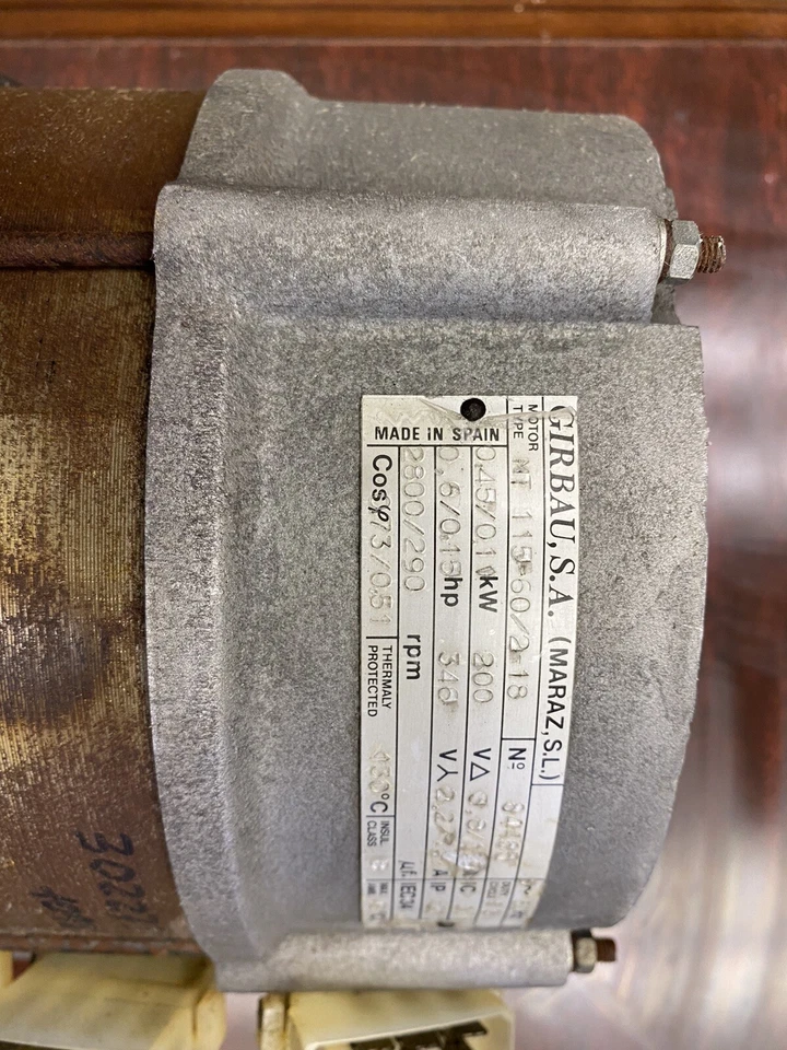 Motor de lavadora Continental Girbau 3ph para L1018 302273 - Imagem 3 de 4