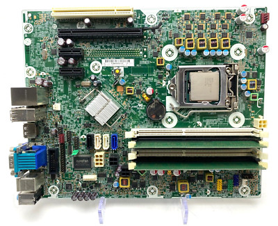 HP COMPAQ PRO 6200 SFF INTEL I3-2100 3.1GHz CPU 4GB RAM MOTHERBOARD 614036-002