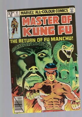 Marvel Comic Master of Kung Fu No. 63 December 1979 