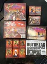 JACKPOT The Zombie Survival Card Game Joy Ride Games Fun Signed Box + Card NIOB