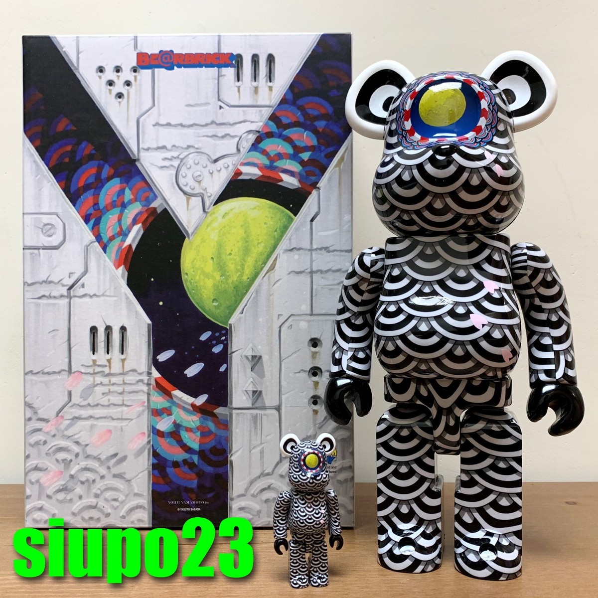 MEDICOM TOY - yasu Medicom 400% + 100% Bearbrck ~ Yasuto Sasada x Ground Y Be@r