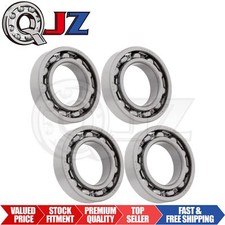 Qty.4 6007-OPEN Radial/Deep Groove Ball Bearing 35mm ID x 62mm OD x 14mm W