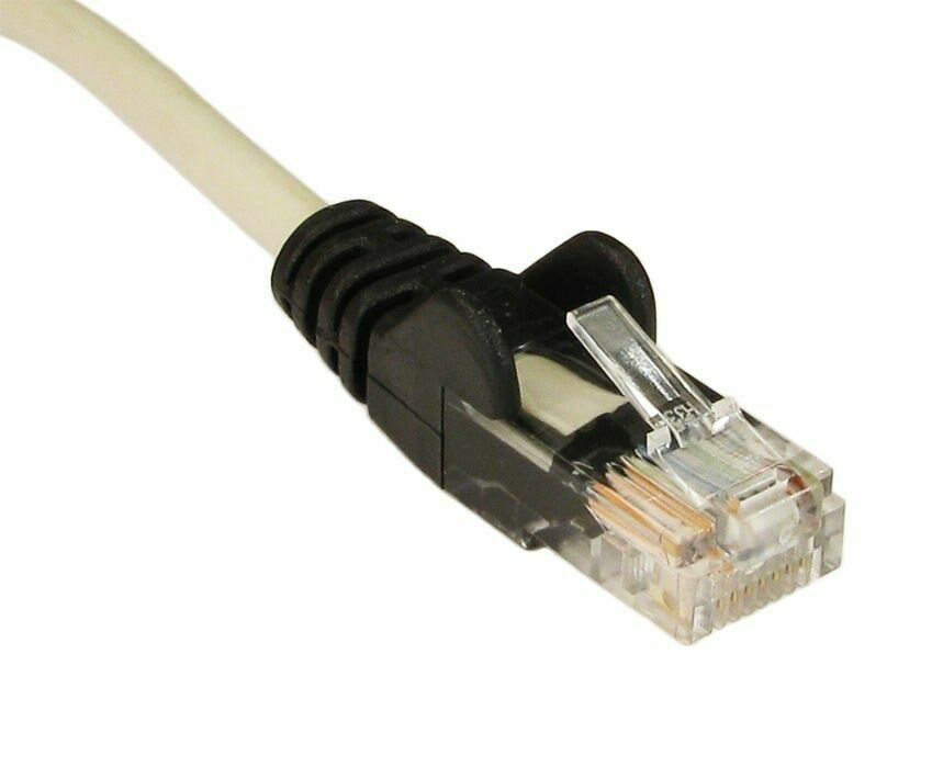25m CROSSOVER Cable Cat5e RJ45 Network Lead X Over CROSS WIRED GREY eBay