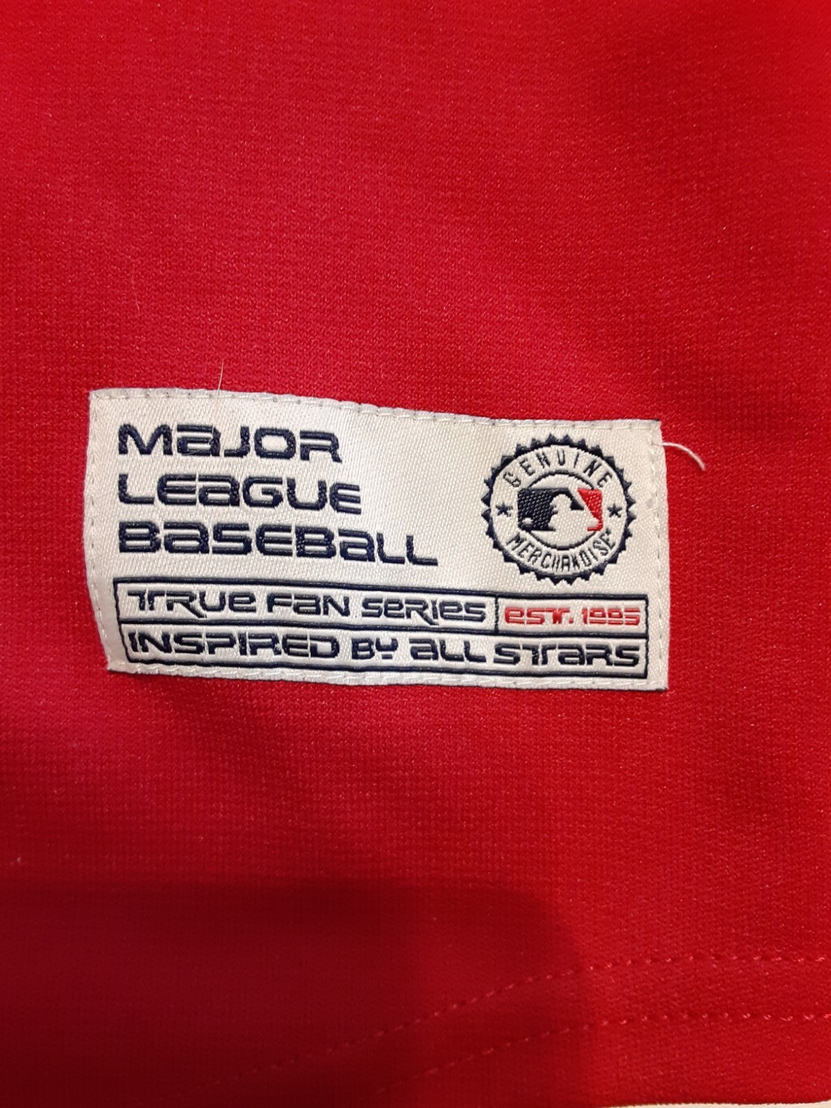 MLB Washington Nationals Jersey Youth Large Genuine True Fan Series eBay