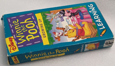 Winnie the Pooh Pooh Learning Growing Up (VHS, 1995