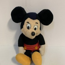 Vintage 70 s Knickerbocker Mickey Mouse Plush Toy Walt Disney Stuffed Animal 15