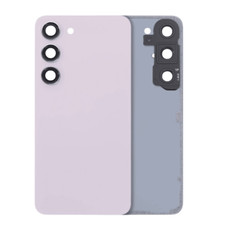 Back Cover Glass W/ Camera Lens Compatible For Samsung Galaxy S23 5G Lavender