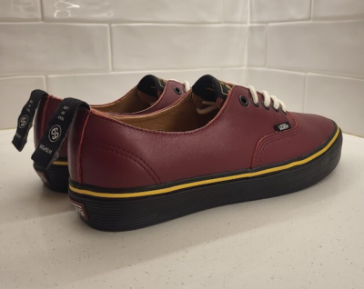 VANS Syndicate X WTAPS Authentic 69 S Burgundy Mens Size 9 DEFCON