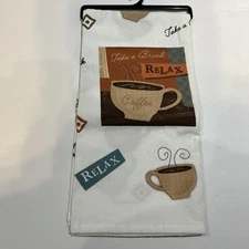 Kay Dee Flour Sack Kitchen Dish Cloth Coffee Hand Towel 100% cotton
