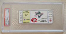 1990 World Series Game 1 Ticket Stub- October 16- Reds vs. Athletics- PSA 5 (EX)
