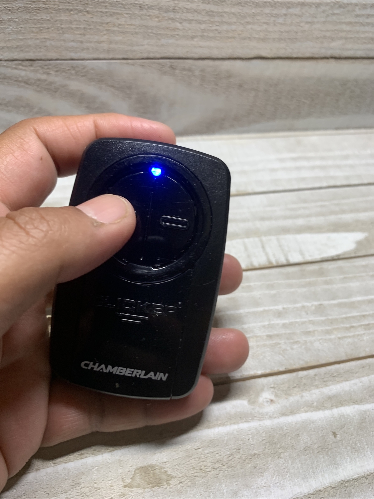 Chamberlain Clicker KLIK3U (2-Button) Garage Door Opener Remote HBW7922 ...