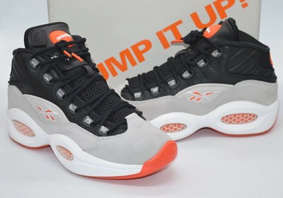 reebok pump white orange