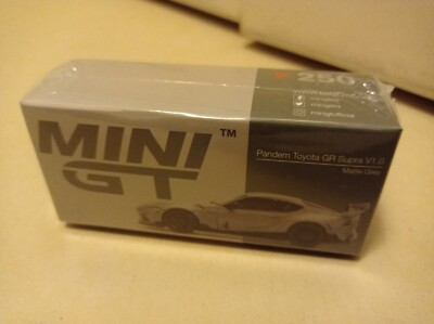 ⭐️MINI GT Pandem GR スープラ V1.0 マットグレー 右⭐️ MINI GT