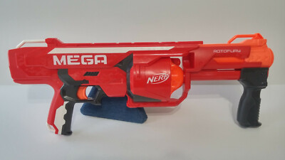 Nerf-N-Strike Mega-Rotofury   high caliber Blasting fun!
