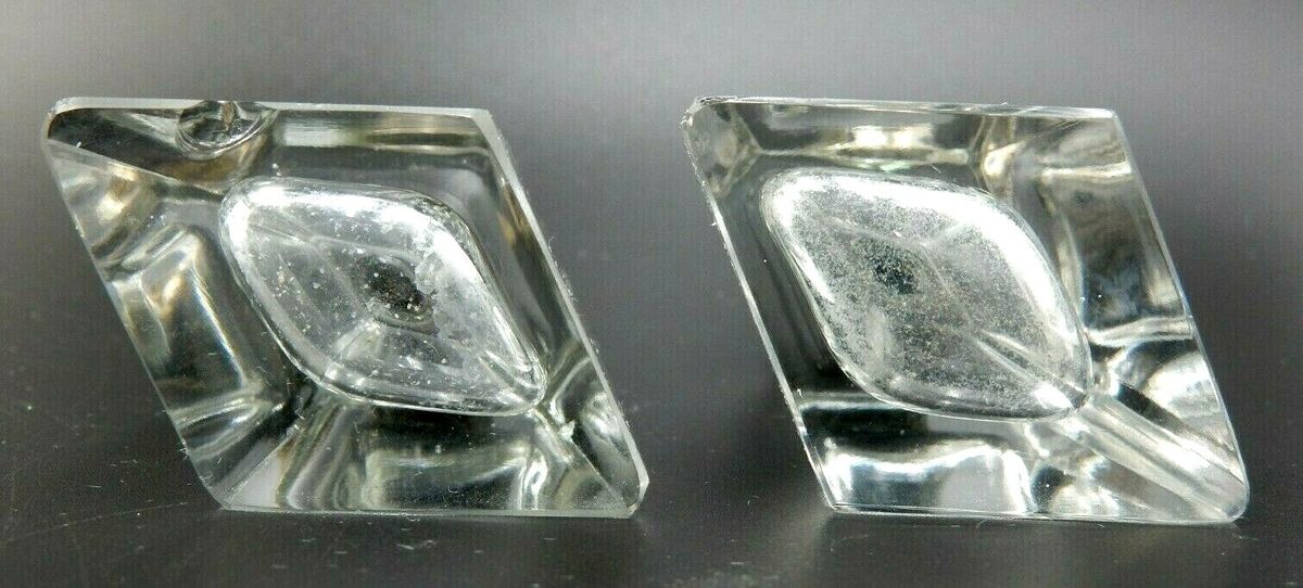 VINTAGE SET OF RAIMOND STERLING SILVER TOPPED DIAGONAL SALT VINTAGE SET OF RAIMOND STERLING SILVER TOPPED DIAGONAL SALT
