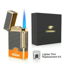 Cigar lighters 1 Jet Flame lighter Jet Flames Cigar Lighter Gift Box No gas
