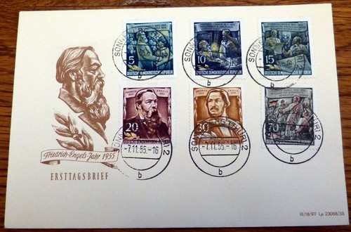 Auswahl DDR FDC 1955 Ersttagsbrief Brief First Day Cover Deutschland Berlin SST - 第 12/46 張圖片