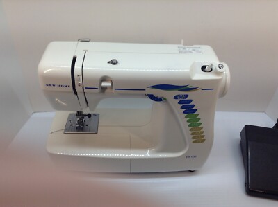 Janome New Home HF106 Sewing Machine 10 Built In Stitches- Compact Mini TESTED