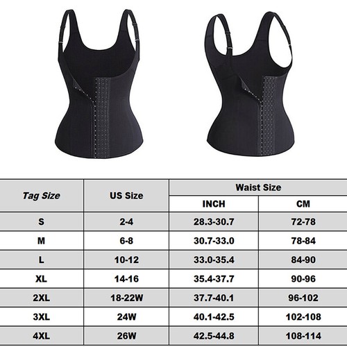 Women Waist Trainer Corset Tummy Control Weight Loss Sport Workout Body Shaper U - Picture 18 of 21