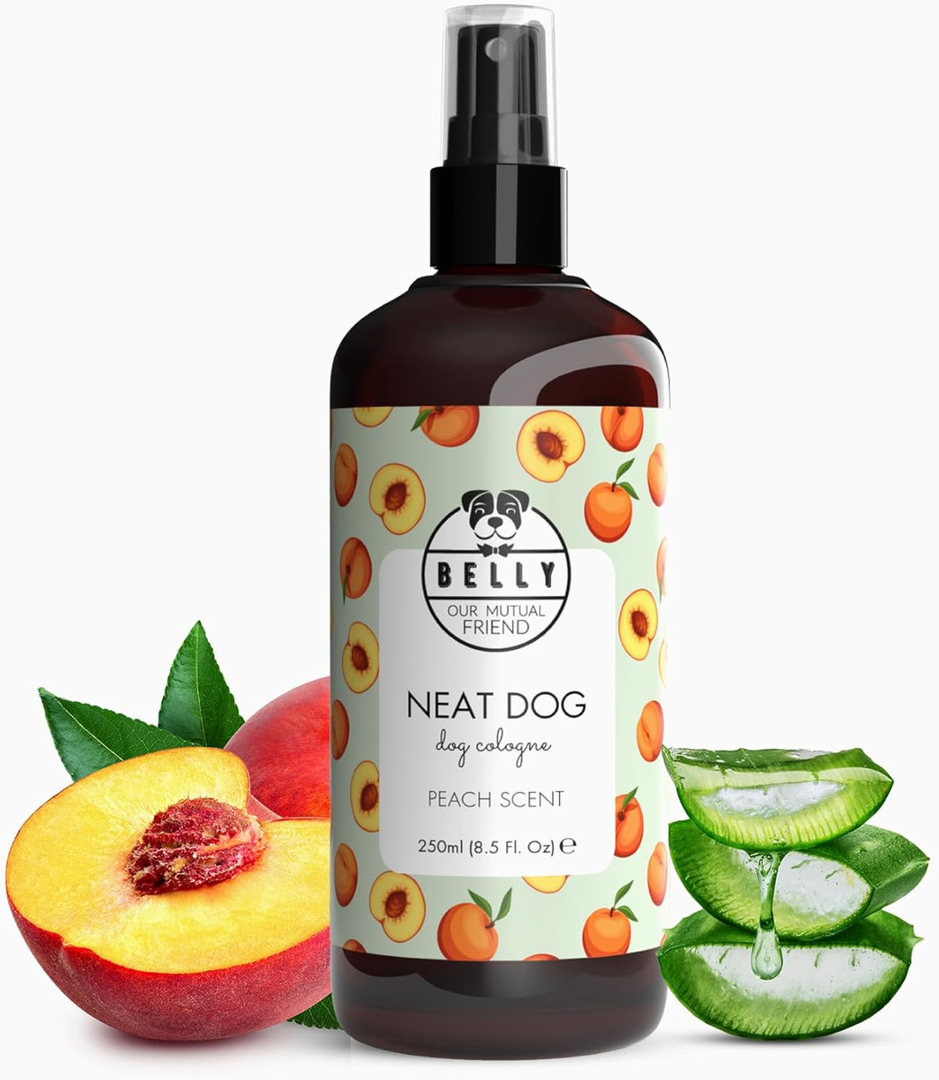 Belly Natural Dog Perfume Deodorant Spray, Long-Lasting, 250Ml (Peach  Blossom)