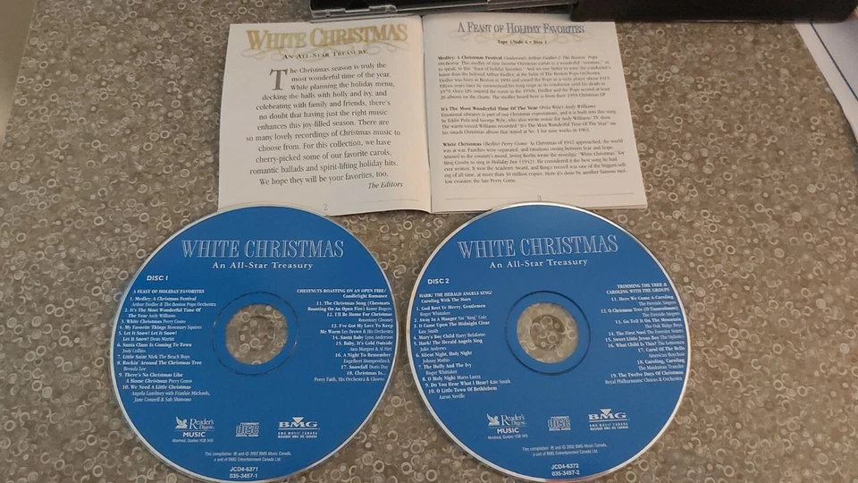 4 CD 2002 FATBOY CAJA RESUMEN LECTOR BLANCO NAVIDAD UN TESORO ALL-STAR 73 TRK Foto 3 de 4