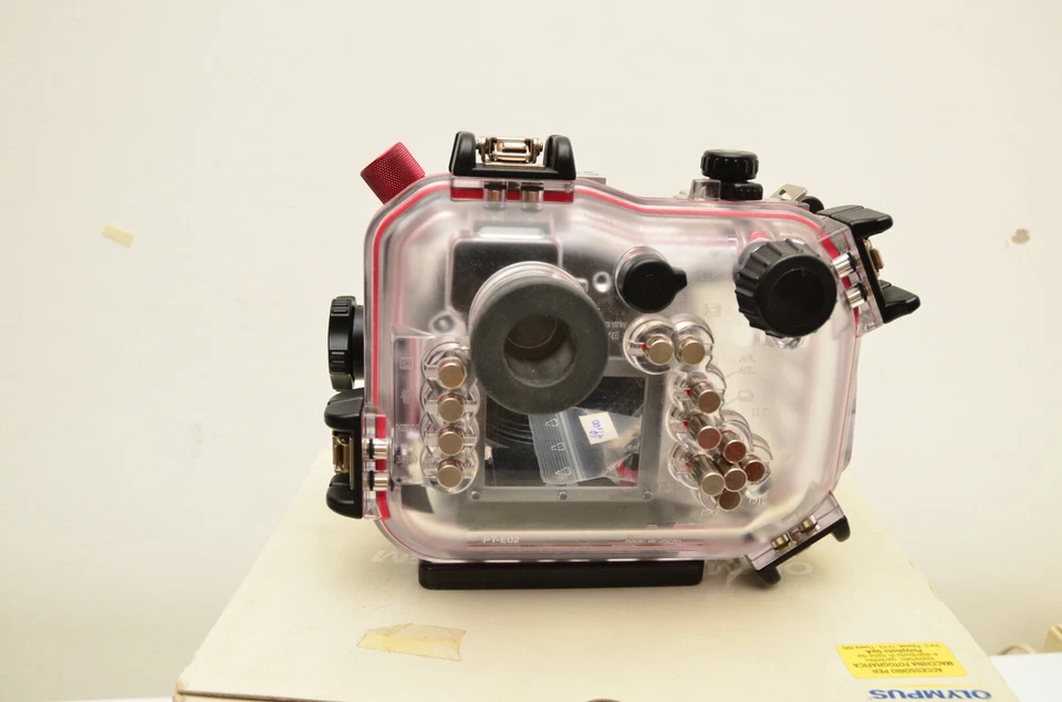 Underwater Housing For Olympus PT-E02 Scuba Dive Photography - Image 3 of 4